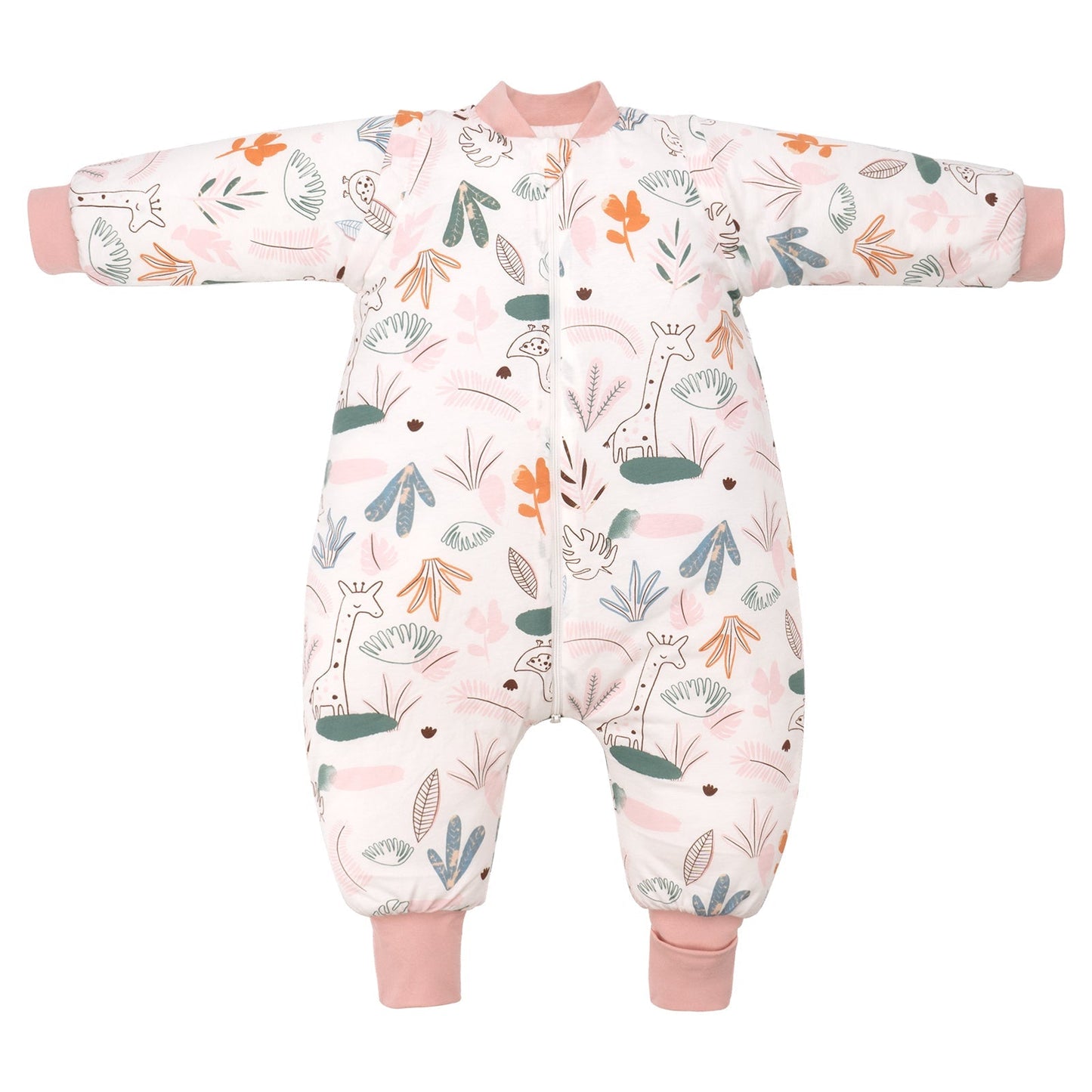 2.5 Tog Removable Sleeves Toddler Sleep Sack with Feet 1-3 Years