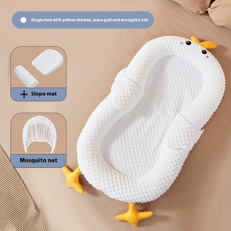 Portable Baby Nest Bed - Newborn Bionic Sleep Pod with Pressure Relief Technology