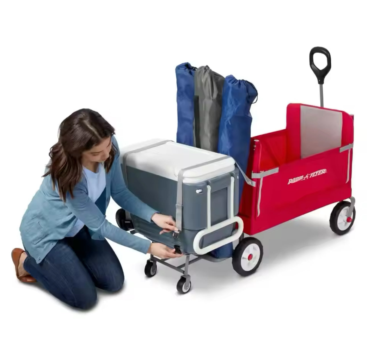 Baby Folding Wagon Stroller 3 in 1