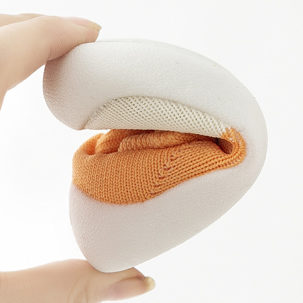 Spring Baby Sock Shoes - Orange