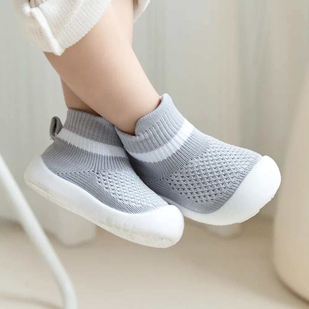 Baby Shoes - Solid Gray