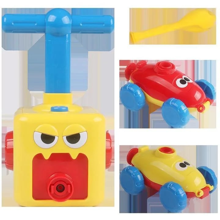 🎁Fun Packed Balloon Car Toy Pump Set🔥