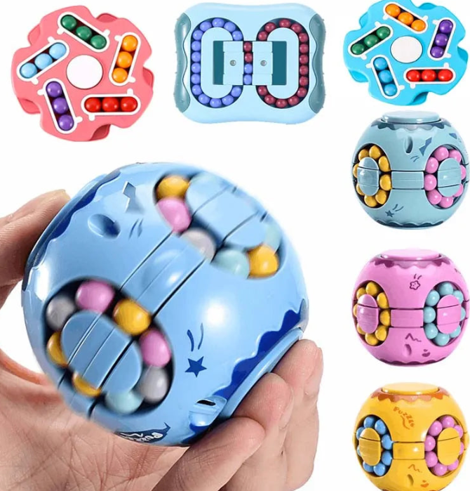 Revolutionize Your Kid's Playtime with This Rotating Fingertip Cube