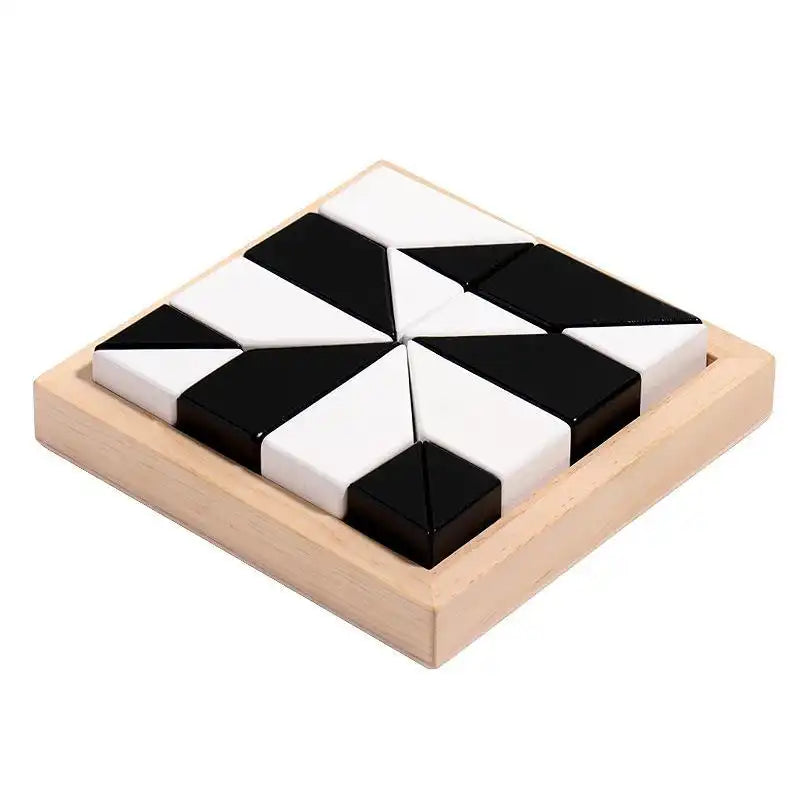 Bamboo People Puzzle Match Game Stress Relief Toys - MEACAOFG