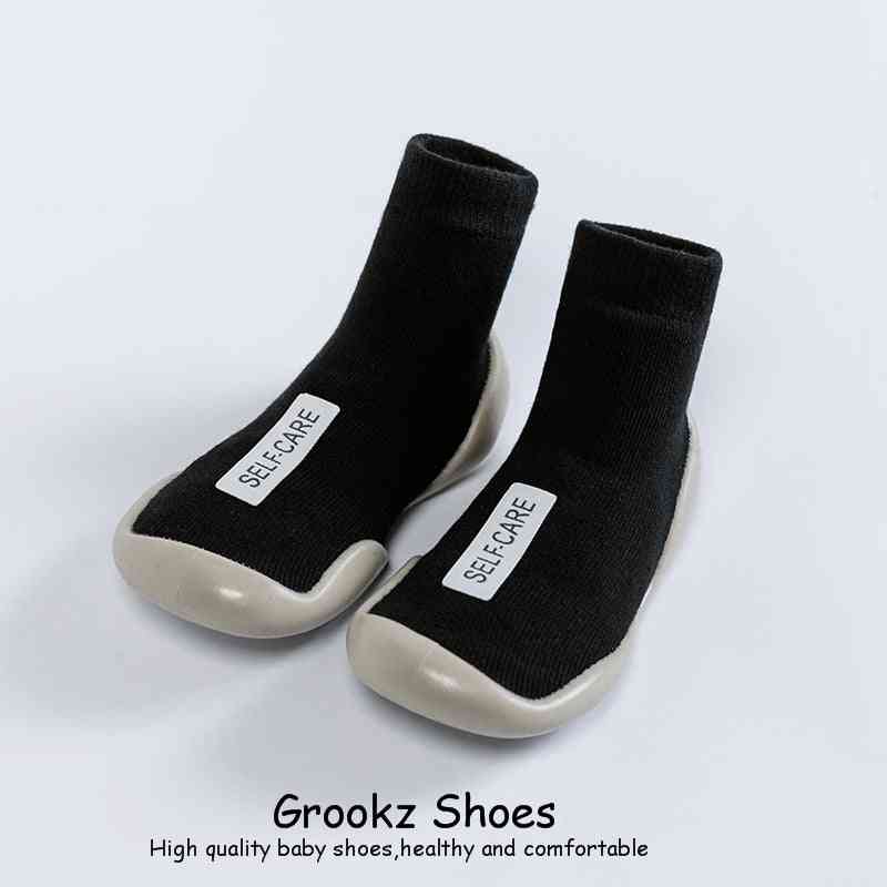 Premium Baby Sock Shoes - Black