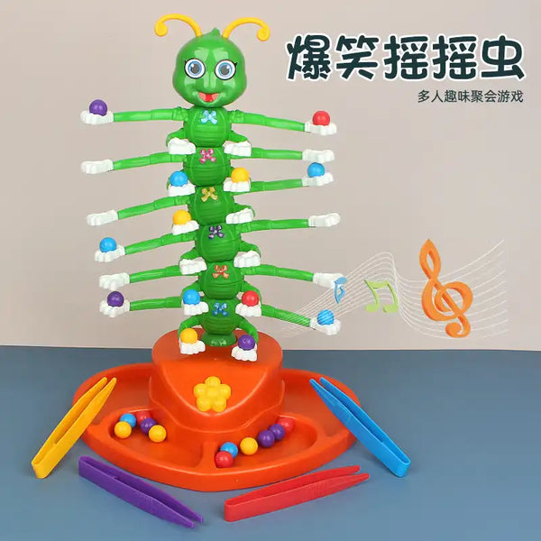 MEACAOFG Wobbler Bugs Children's Toys Children's Thinking Training Enhance Logic Hands-on Ability Family Parent-Child Interactive Games Stress Relief Toys Funny Toys