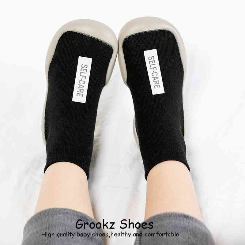 Premium Baby Sock Shoes - Black