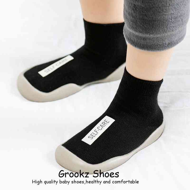Premium Baby Sock Shoes - Black