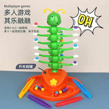 MEACAOFG Wobbler Bugs Children's Toys Children's Thinking Training Enhance Logic Hands-on Ability Family Parent-Child Interactive Games Stress Relief Toys Funny Toys