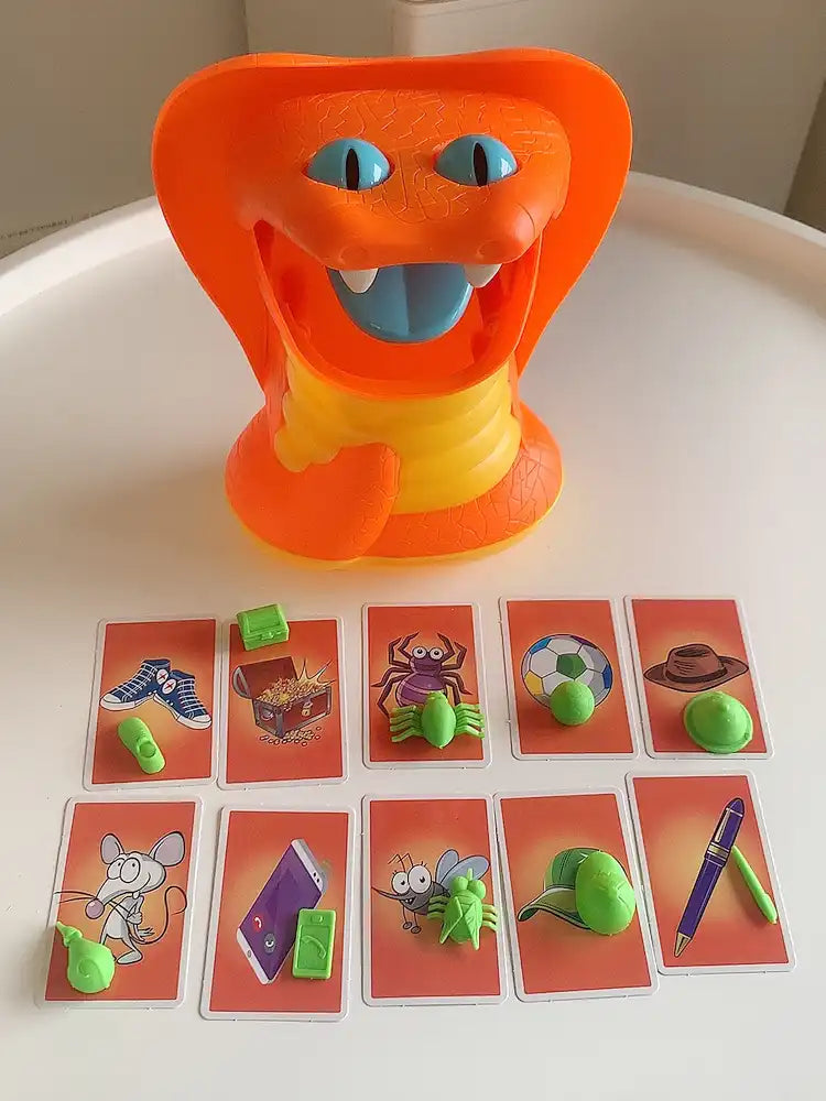 MEACAOFG Gluttony Snake Children's mind training Improve logic ability Hands-on ability Family parent-child interactive games Stress relieving toys Funny toys