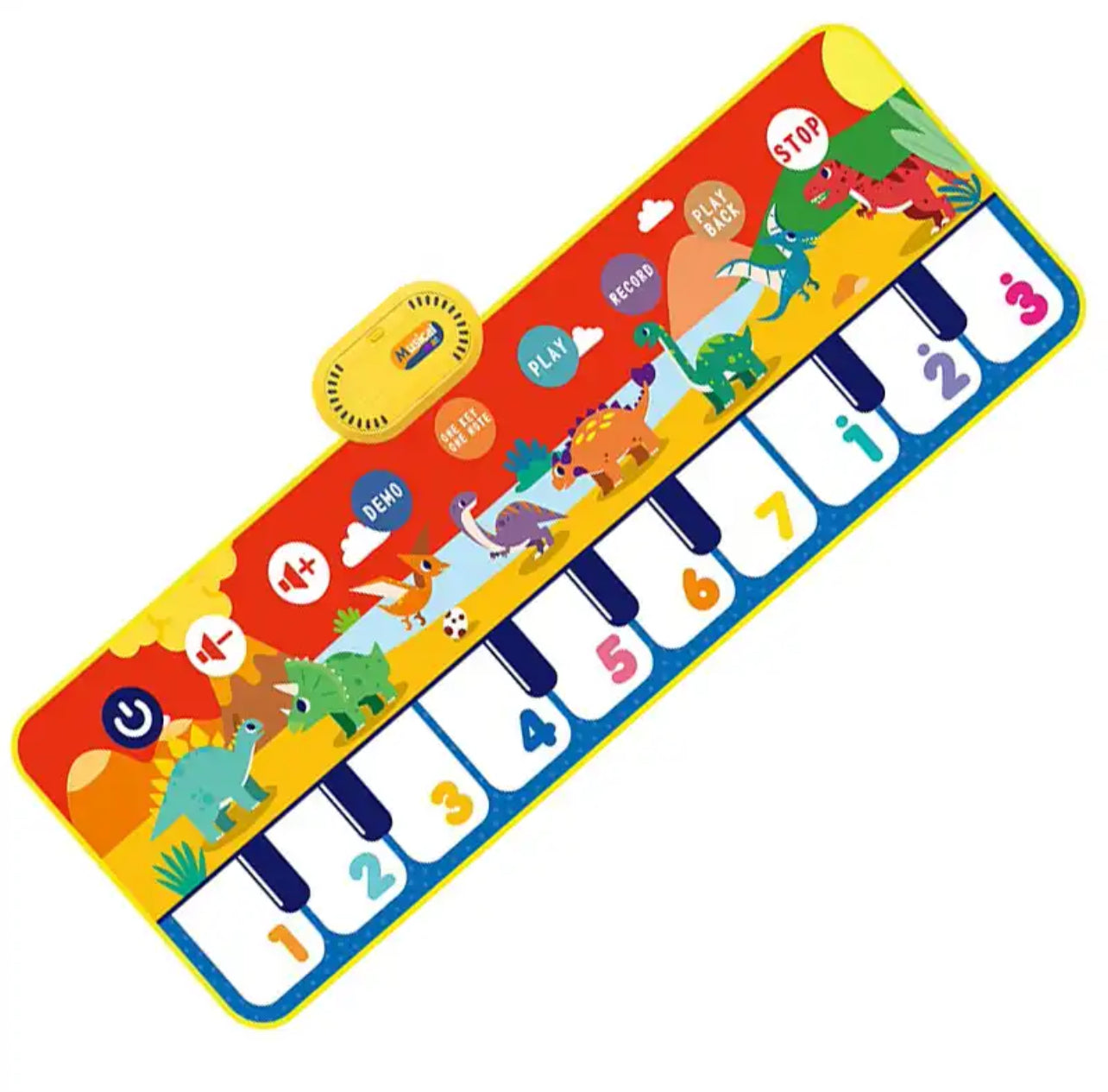 Coolplay 110x36cm Musical Piano Mat