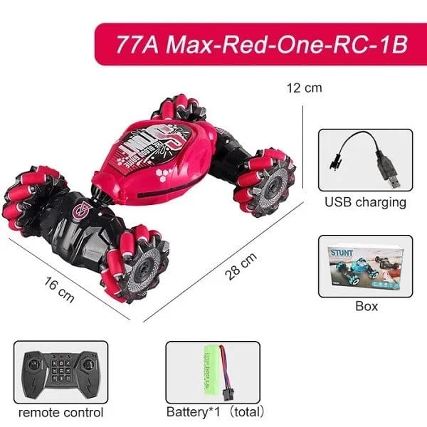 Gesture Sensing RC Stunt Car With Light & Music