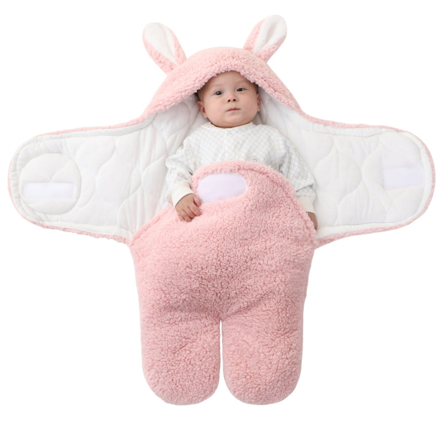 Thick Fleece Rabbit Split Leg Sleeping Bag