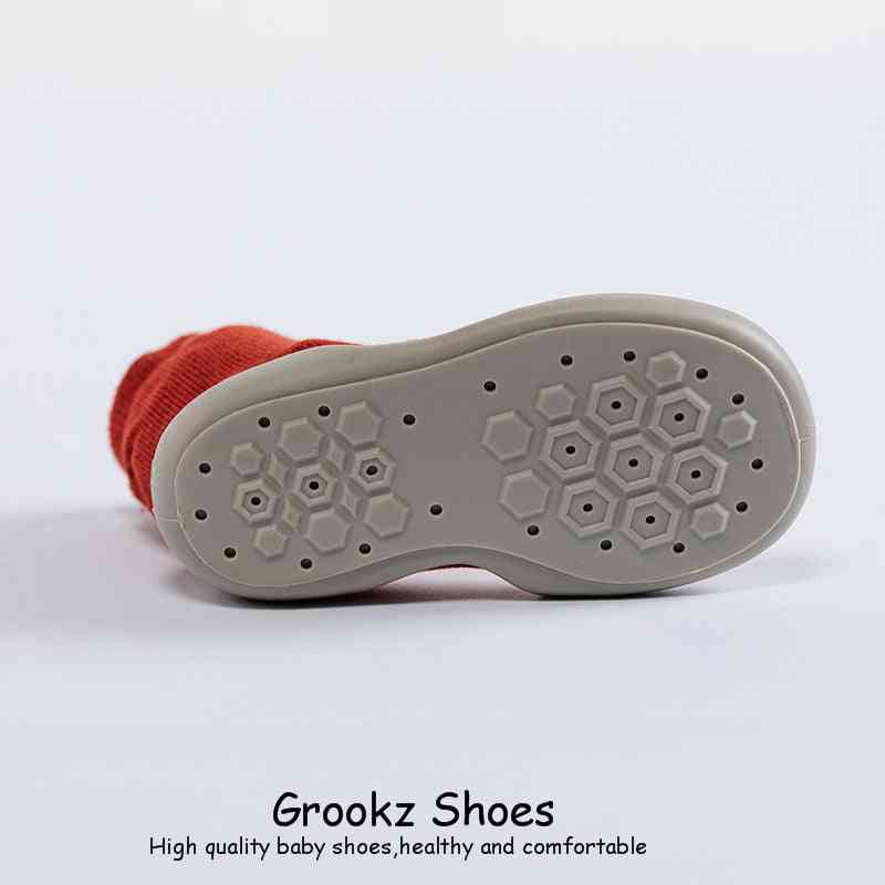 Premium Baby Sock Shoes - Red