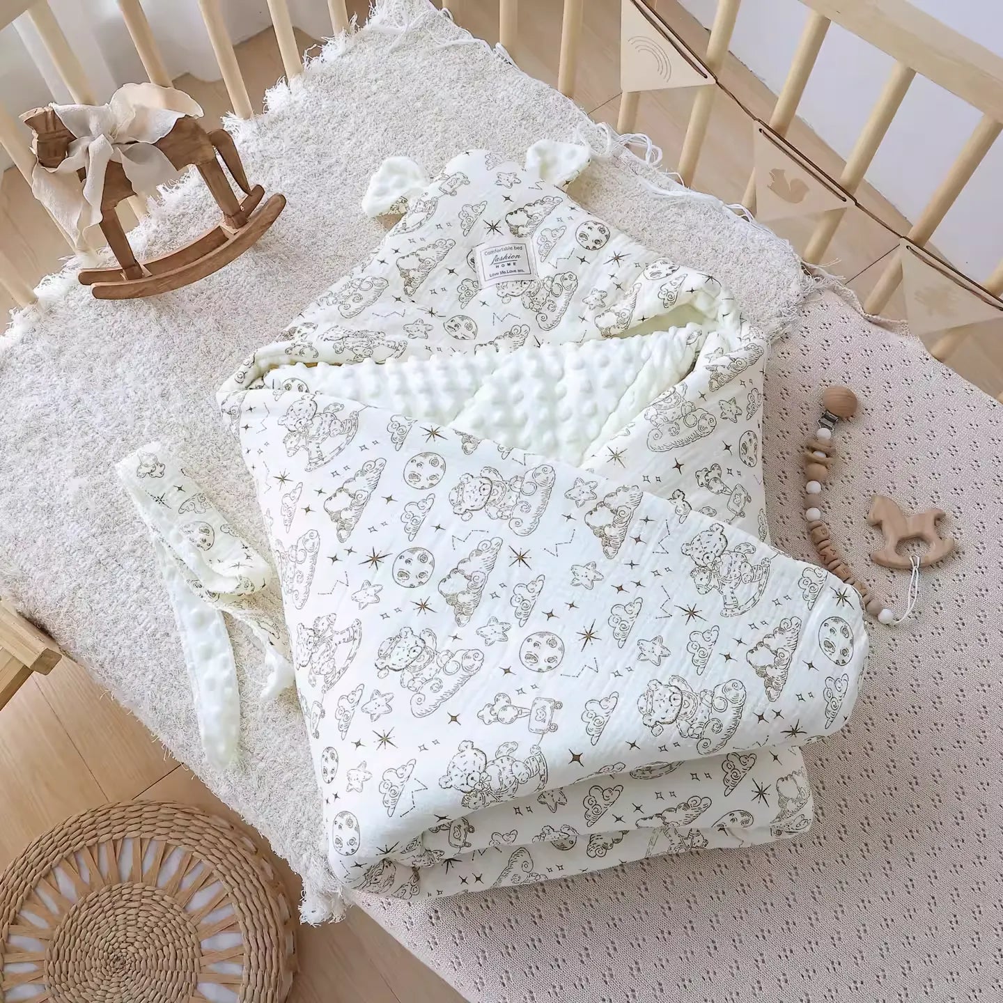 100% Cotton Swaddle Blanket