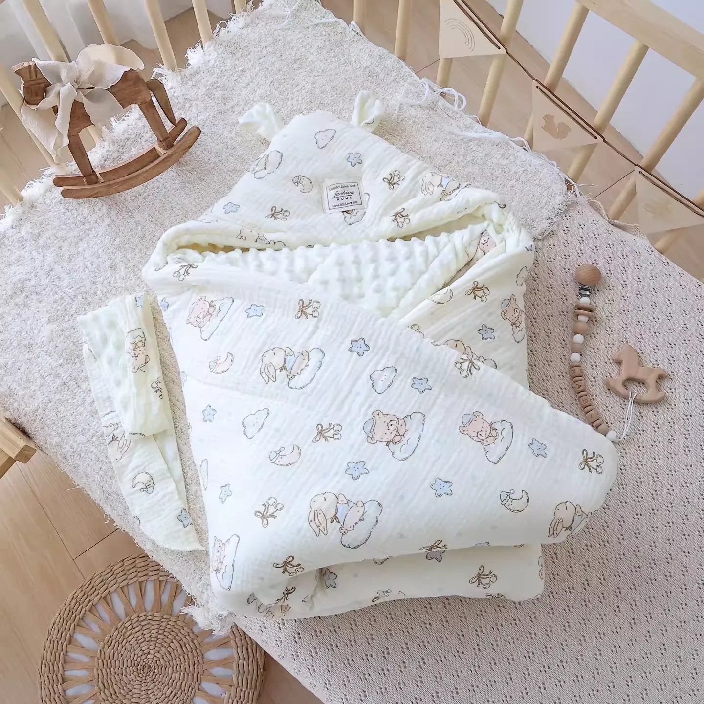 100% Cotton Swaddle Blanket