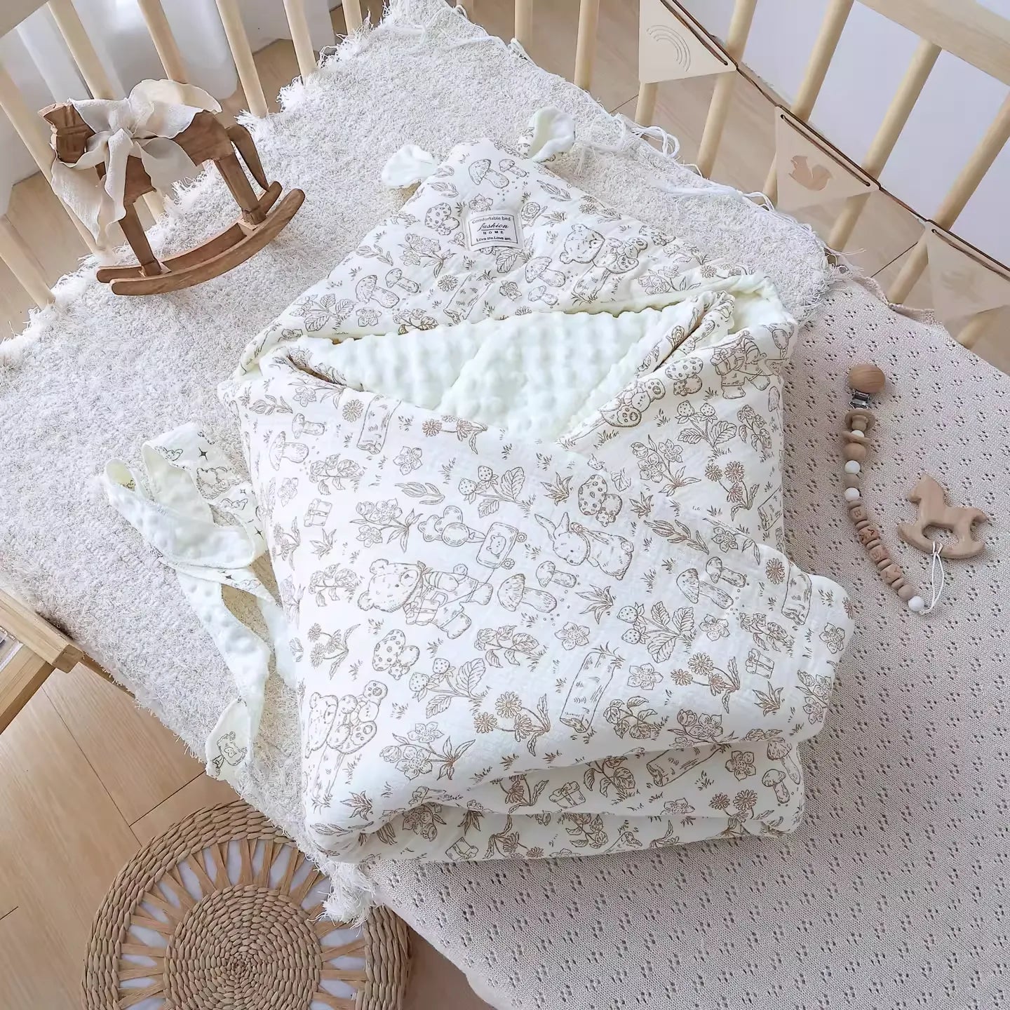 100% Cotton Swaddle Blanket