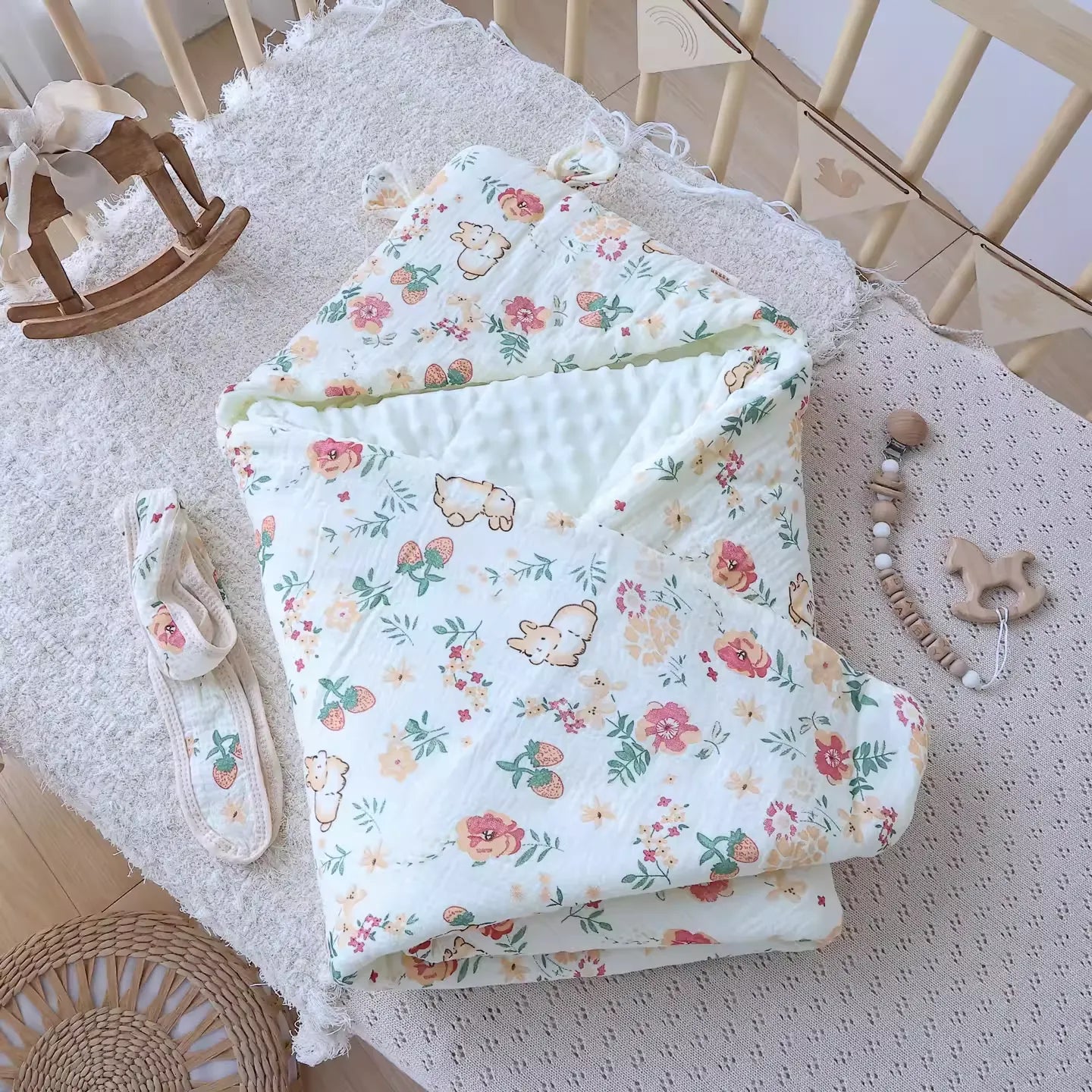100% Cotton Swaddle Blanket