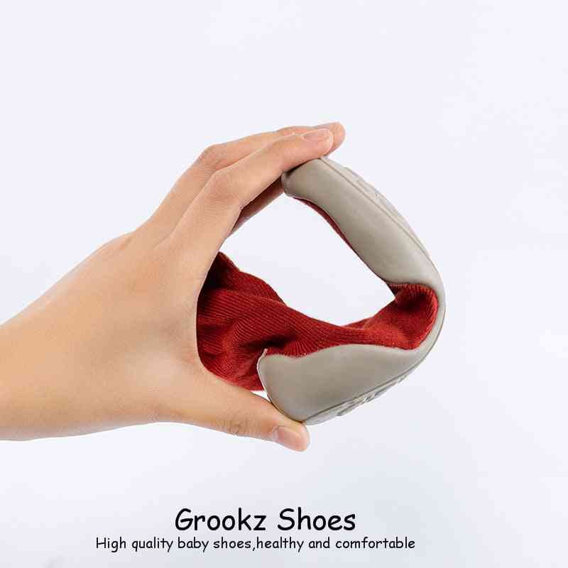 Premium Baby Sock Shoes - Red