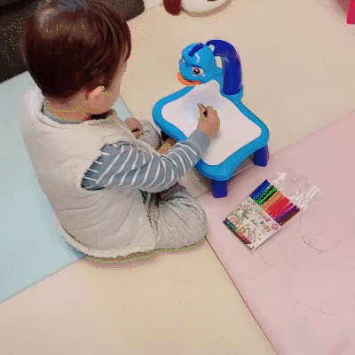 Led Projector Art Drawing Table For Kids