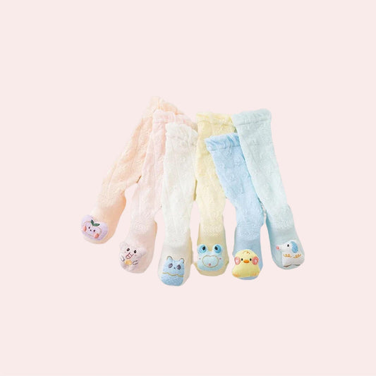 Newborn baby pure cotton summer socks