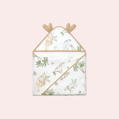 Ultra-Soft & Super Absorbent Cotton Hooded Towels