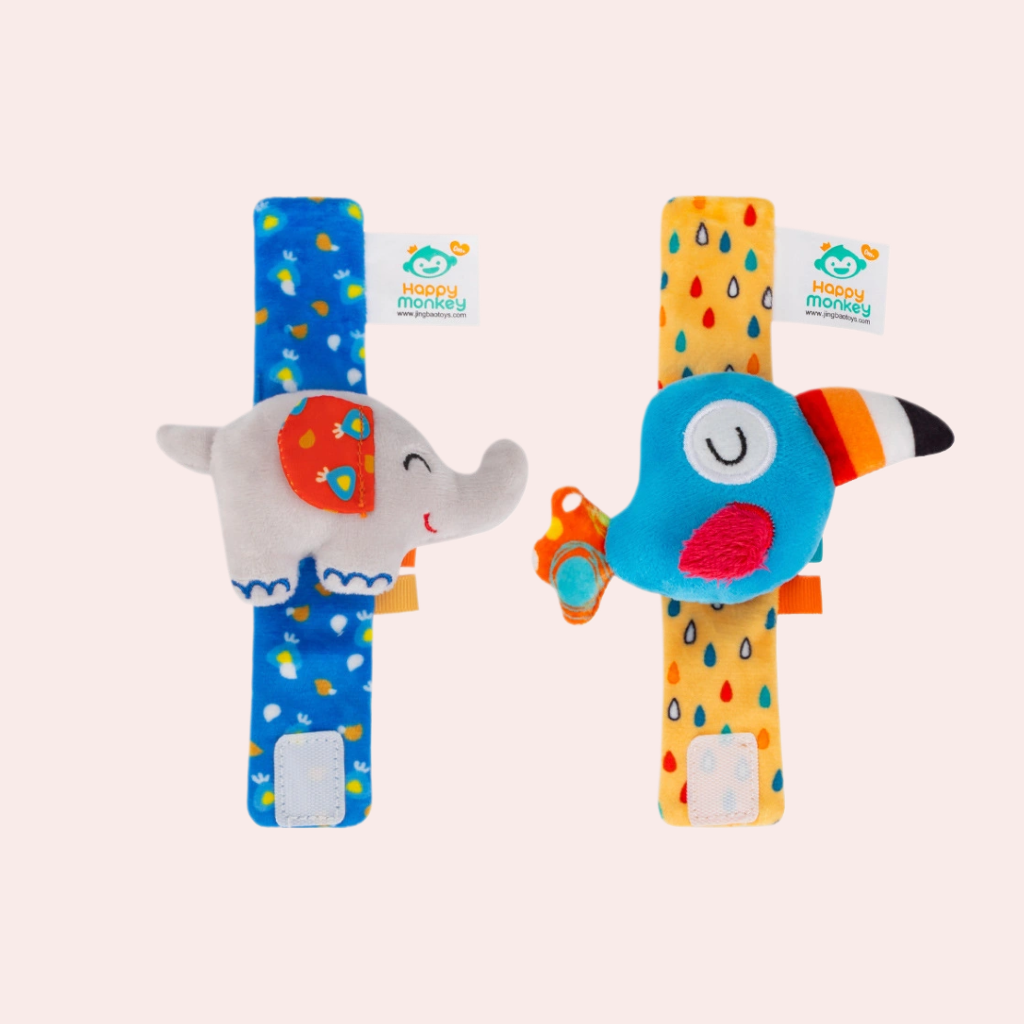 Baby Wrist Rattle Toy-2Pack