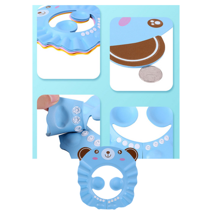 Shower Cap & Ear Protectors for Kids