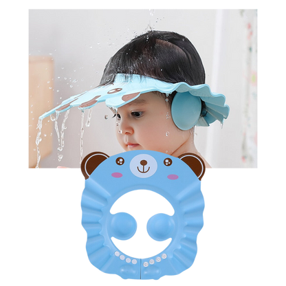 Shower Cap & Ear Protectors for Kids