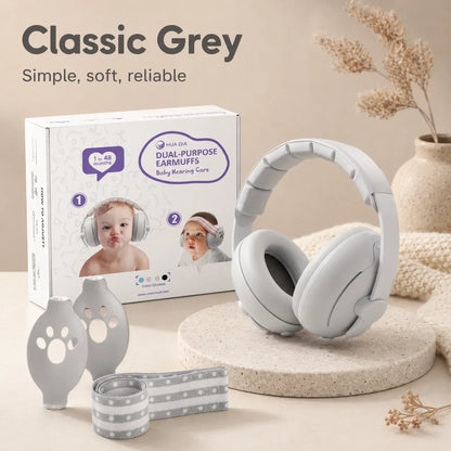 2-in-1 Baby Noise Canceling Headphones (1-48 Months)