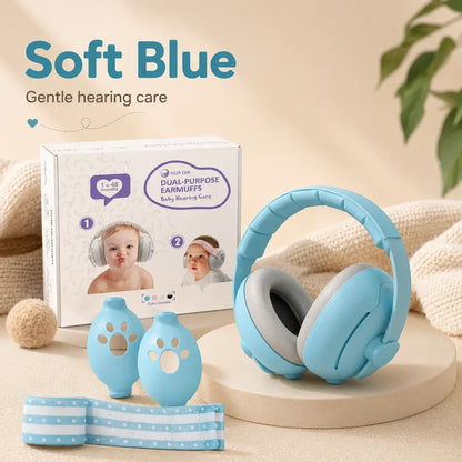 2-in-1 Baby Noise Canceling Headphones (1-48 Months)