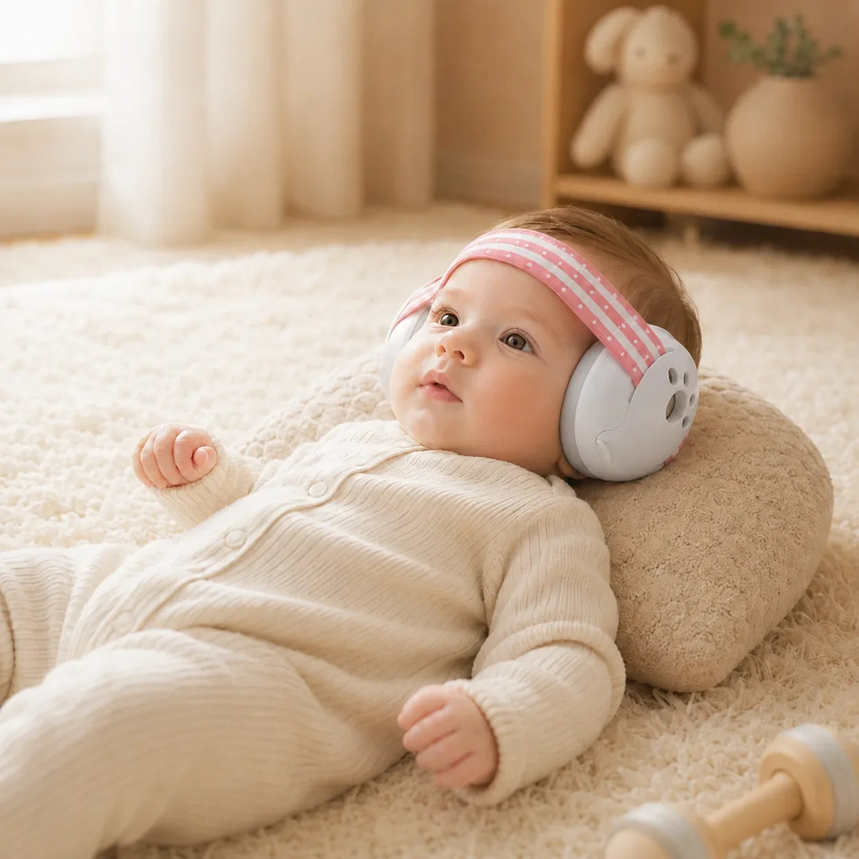 2-in-1 Baby Noise Canceling Headphones (1-48 Months)