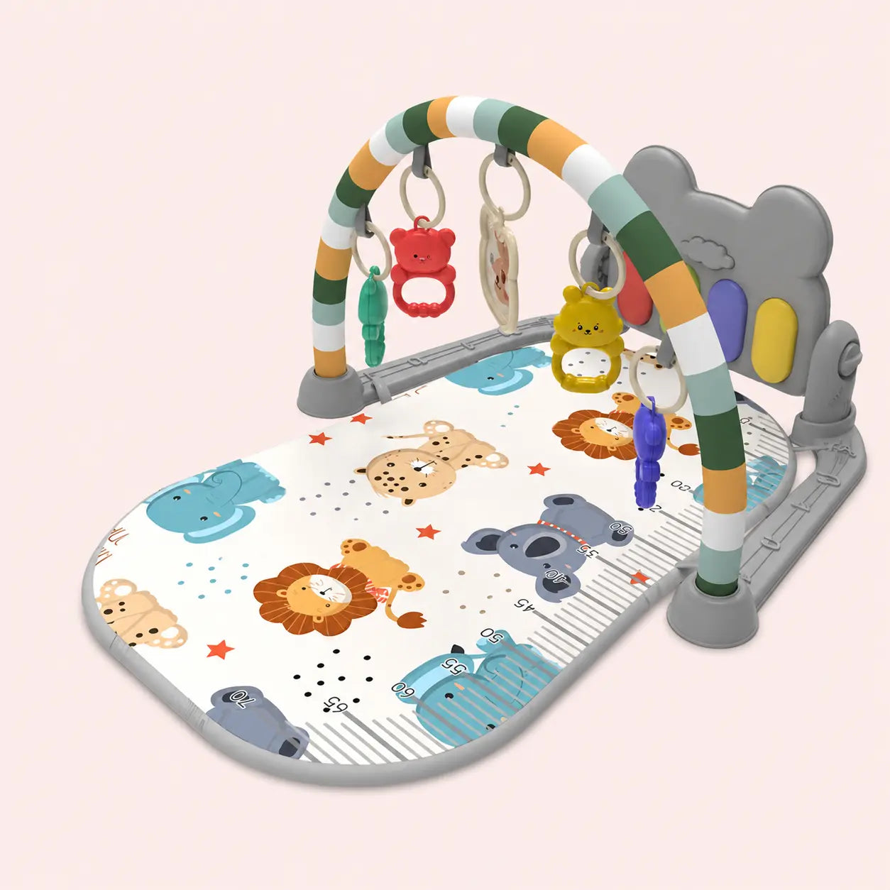 3-in-1 Baby Kick and Play Piano Gym Mat