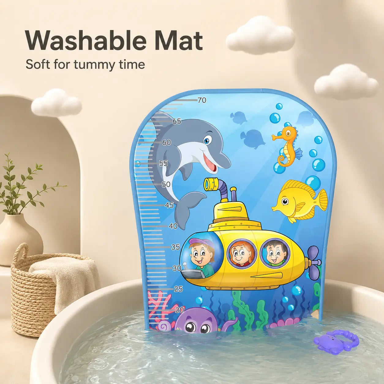 3-in-1 Baby Kick and Play Piano Gym Mat