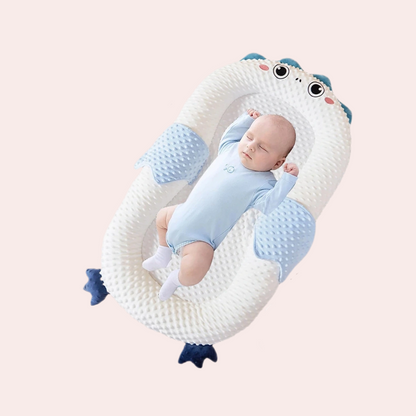 Portable Baby Lounger-Adjustable 3 in 1 Tummy Time Mat