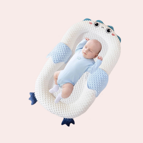 Portable Baby Lounger-Adjustable 3 in 1 Tummy Time Mat