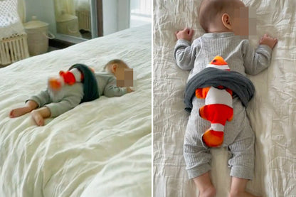 Realistic Fish baby Lullaby Moving Fish Toy