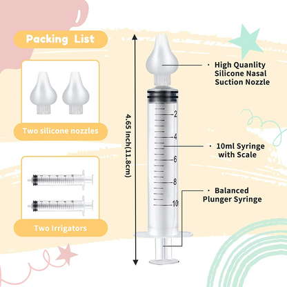 Nose Cleaner Baby Nose Sucker Nose Rinsing Tool