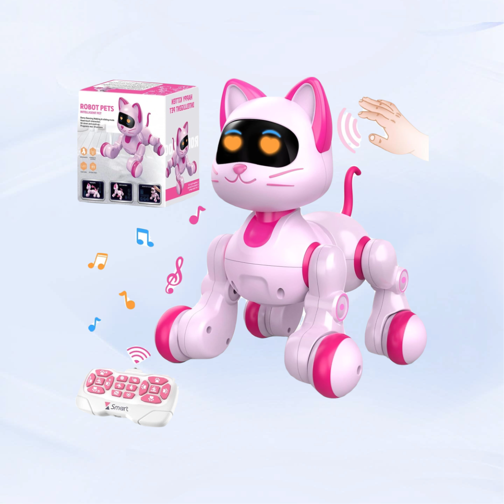 Robot Cat Interactive Toys for Girls
