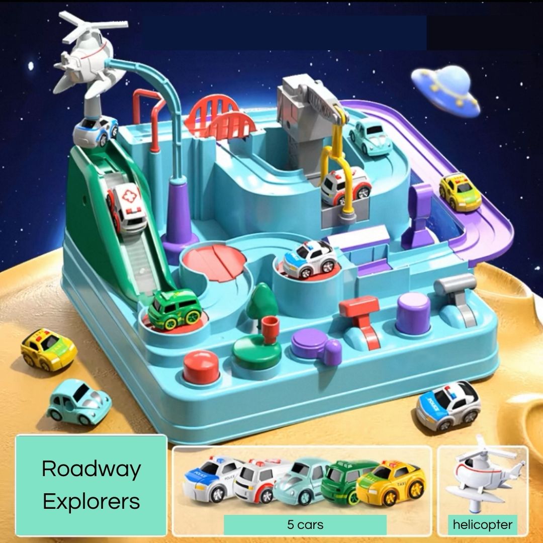 Roadway Explorers Car Toy Set