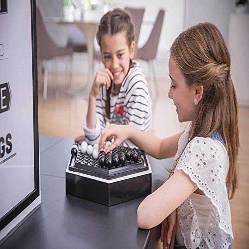 Chess Sets Chess Board Game Table Games Abalone Family Board Game Intellectual Development Desktop Party Home Marble Strategy Game for Children Kids Chess Board Game Set-MEACAOFG