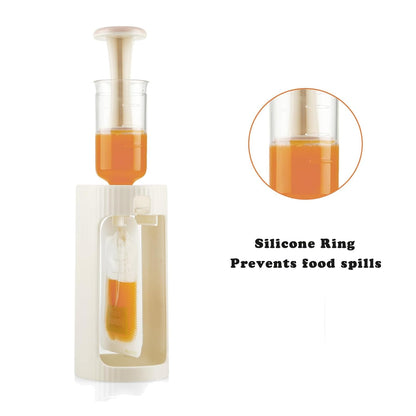 Squeeze Station for Baby Puree Food Storage