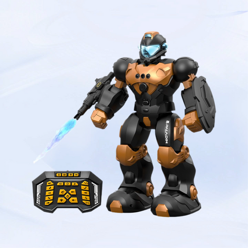 Programmable Remote Control Robot - Interactive Dancing Metal Toy for Kids