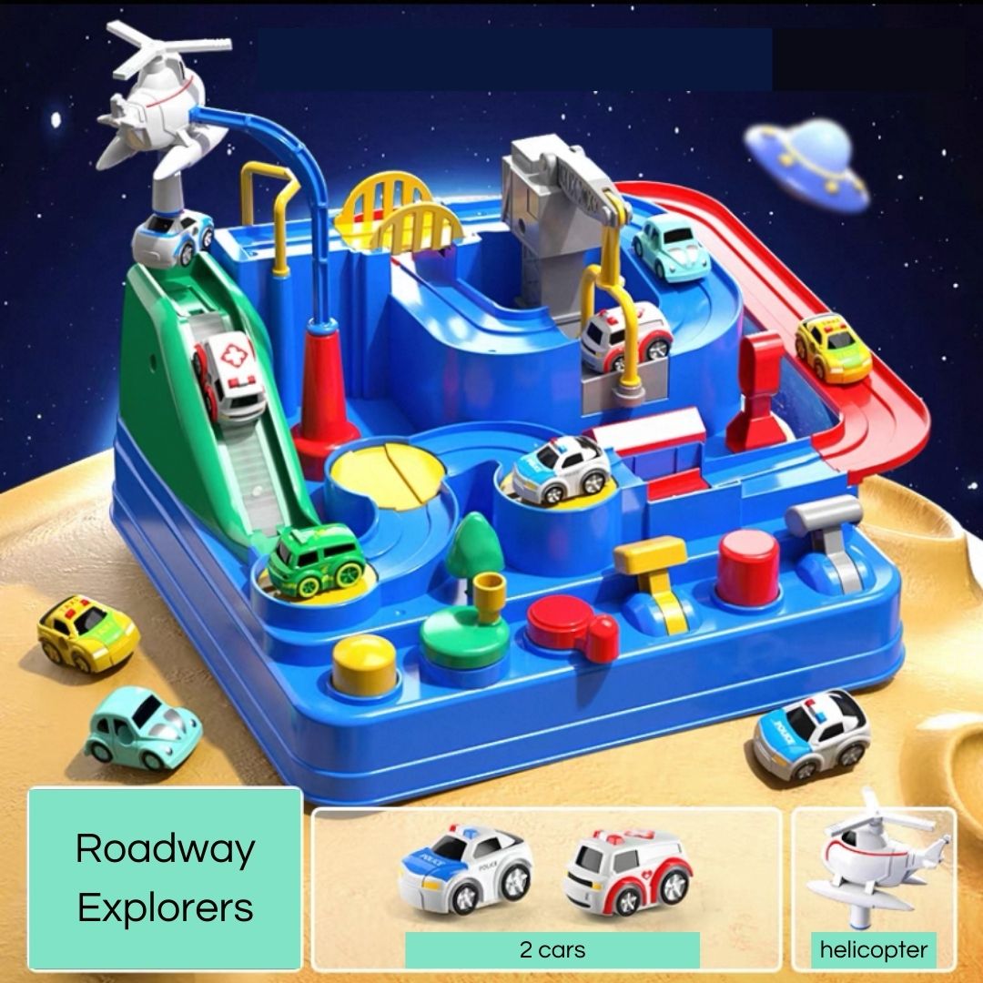 Roadway Explorers Car Toy Set