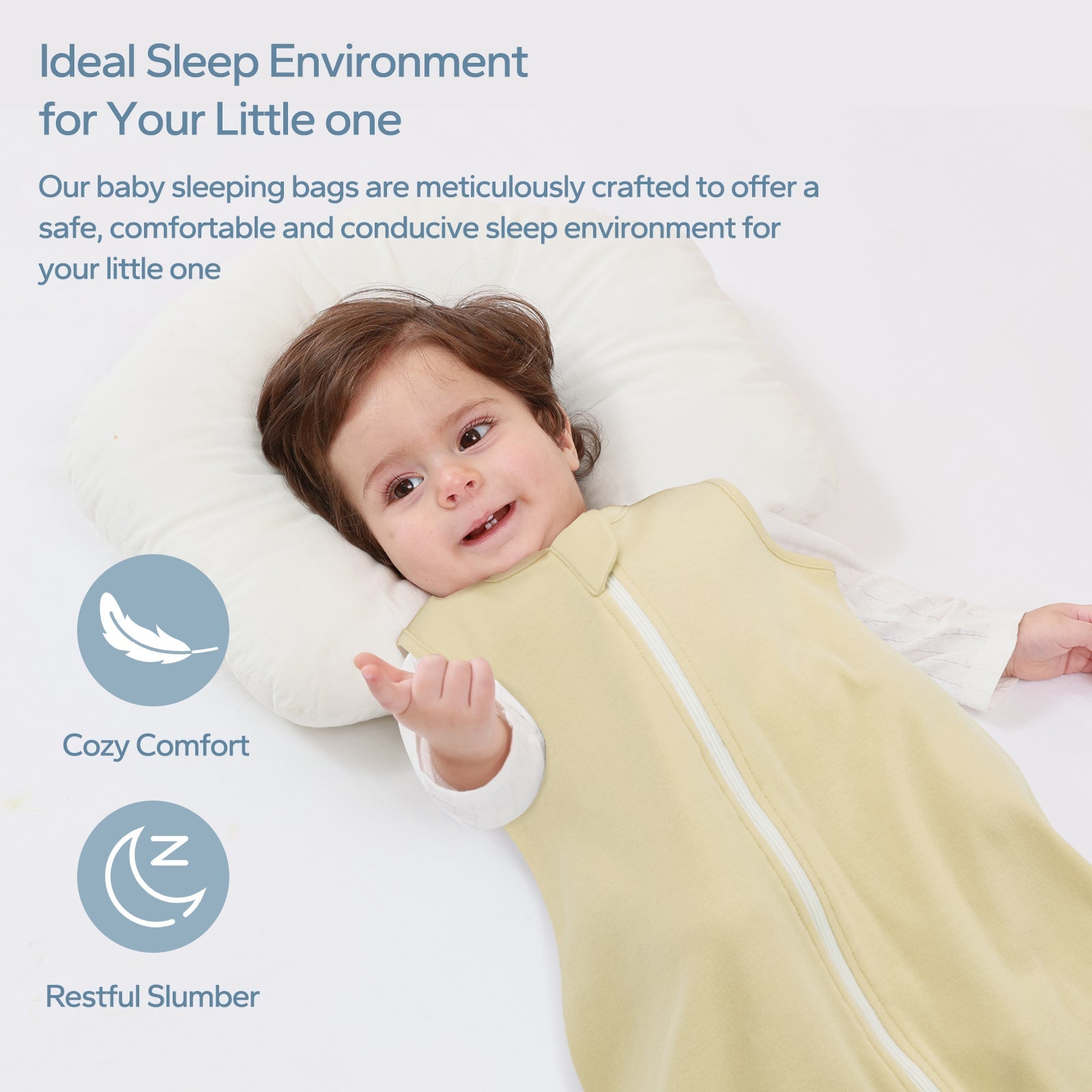 Tog Pack 100% Cotton Summer Baby Sleep Sack 0-24 Months