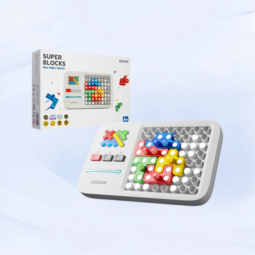 Super Blocks STEM Toys – Pattern Matching Puzzle Game