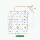 Ultra-Soft & Super Absorbent Cotton Hooded Towels
