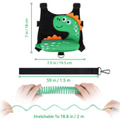 3 in 1 Toddler Harness Leash + Baby Anti Lost Wrist Link