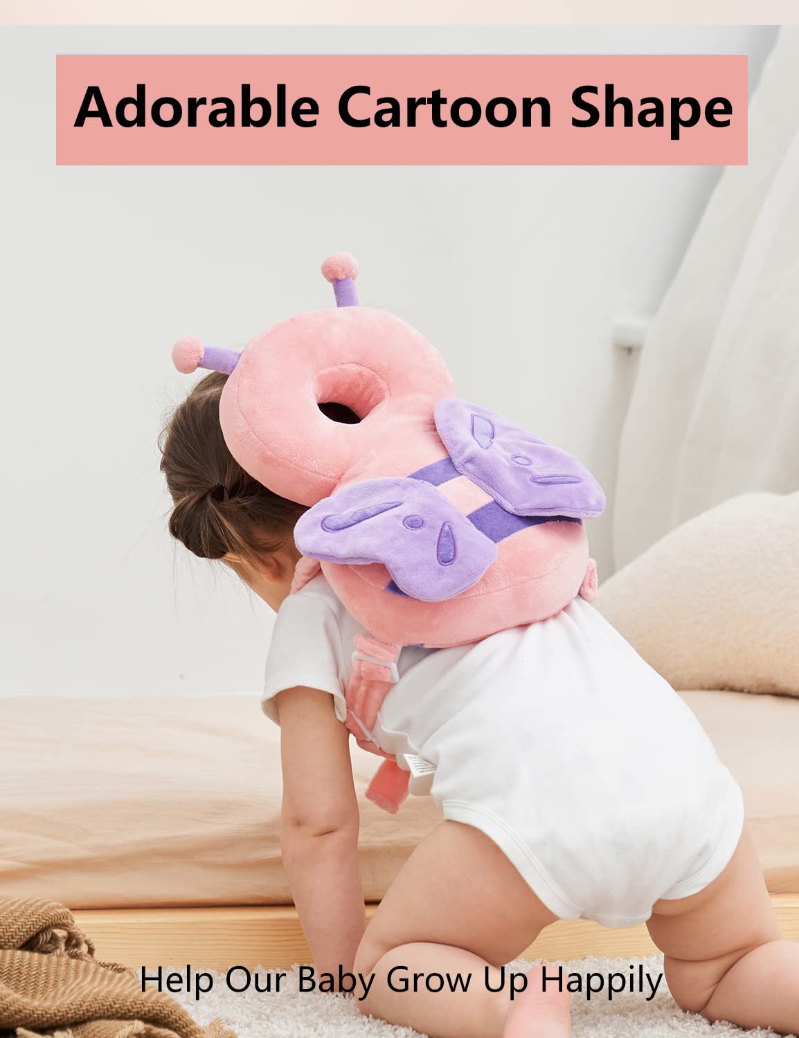 Toddler Baby Head Protection Cushion Backpack Wear