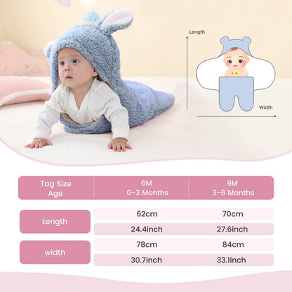 Thick Fleece Rabbit Split Leg Sleeping Bag